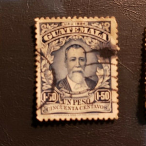 Stamps Latin America Guatemala 1926 used 1.25, 1.5 & 2c JUSTO RUFING BARRIOS