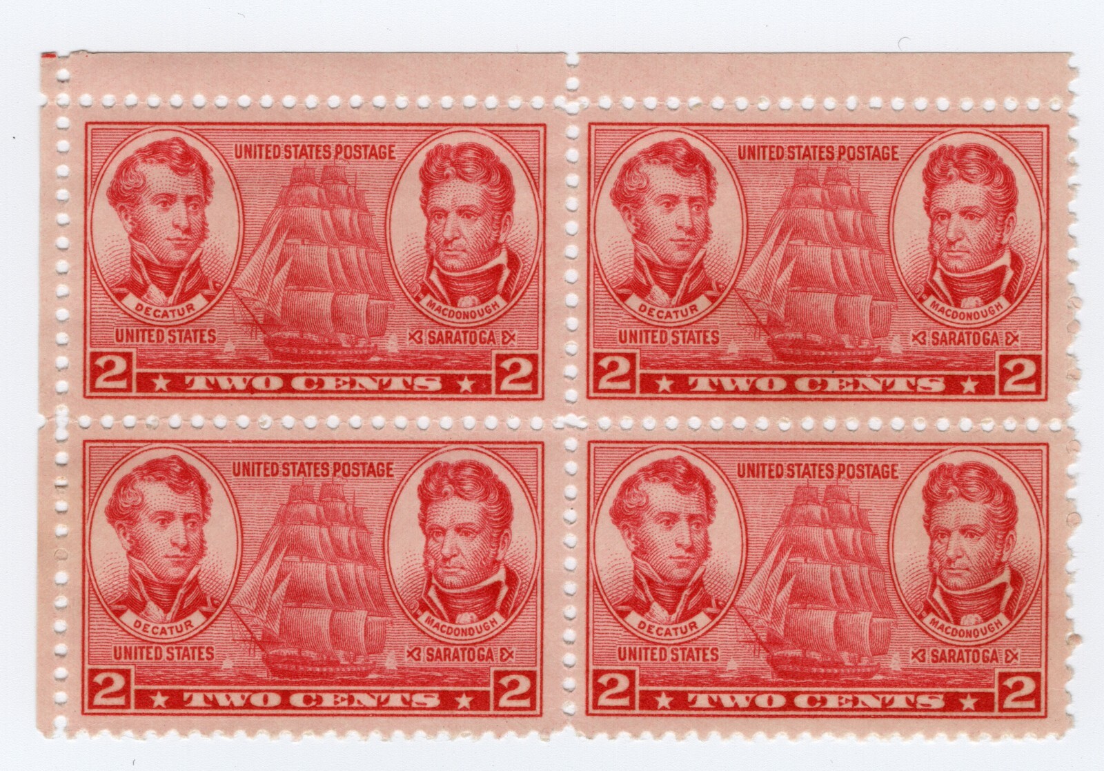 Scott #791 (Army-Navy Series) Block of 4 Stamps - MH #1