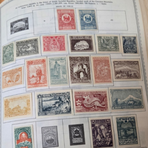 Stamp Armenia 1920-22 #278-293 Imperforated, #300, 303-304 Perforated MH