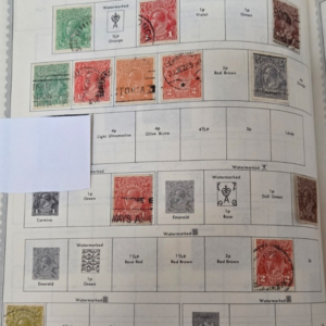Stamp Australia 1915-29 #19, 21, 24-27, 30, 63, 70, 73 used