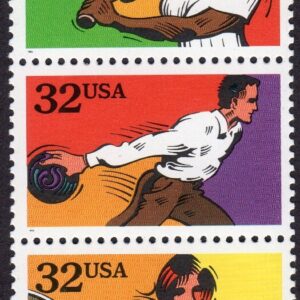 Scott #2965a (2961-65) Recreational Sports Strip of 5 Stamps - MNH