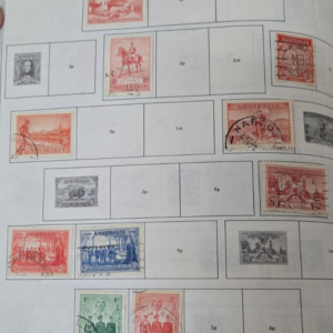 Stamp Australia 1932-40 #130, 142, 150, 152, 157, 159, 163-164, 184, 185