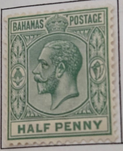 Stamp Bahamas 1906 #44 MH