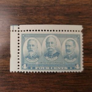 Scott #793 Sampson,Dewey,Schley Single Stamp w/selvage - MNH