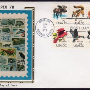 Scott #1757 CAPEX (06/10/78) Colorano Silk FDC Toronto CA