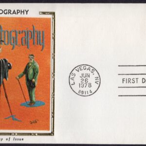 Scott #1758 Photography (06/26/78) Colorano Silk FDC Las Vegas NV