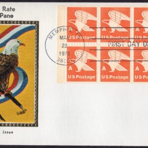 Scott #1736 Eagle A Rate (05/22/78) Colorano Silk FDC Memphis TN
