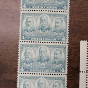 Scott #793 Sampson,Dewey,Schley Joint Set of 6 Stamps - MNH