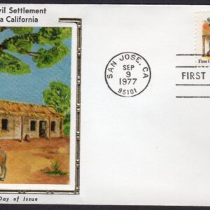 Scott #1725 First California Settlement - Alta (09/09/77) Colorano Silk FDC