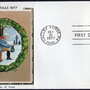 Scott #1729 George Washington Prayer (10/21/77) Colorano Silk FDC Valley Forge