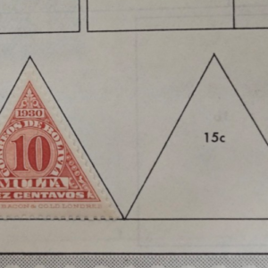 Stamp Bolivia 1931 Postage Due J1-J2, J4 MH