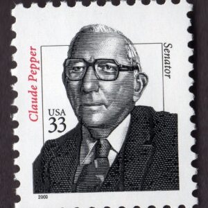 Scott #3426 Claude Pepper Single 33¢ Stamp - MNH
