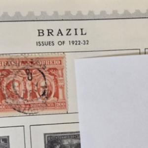 Stamp Brazil 1933 #376x2, 260-261 used