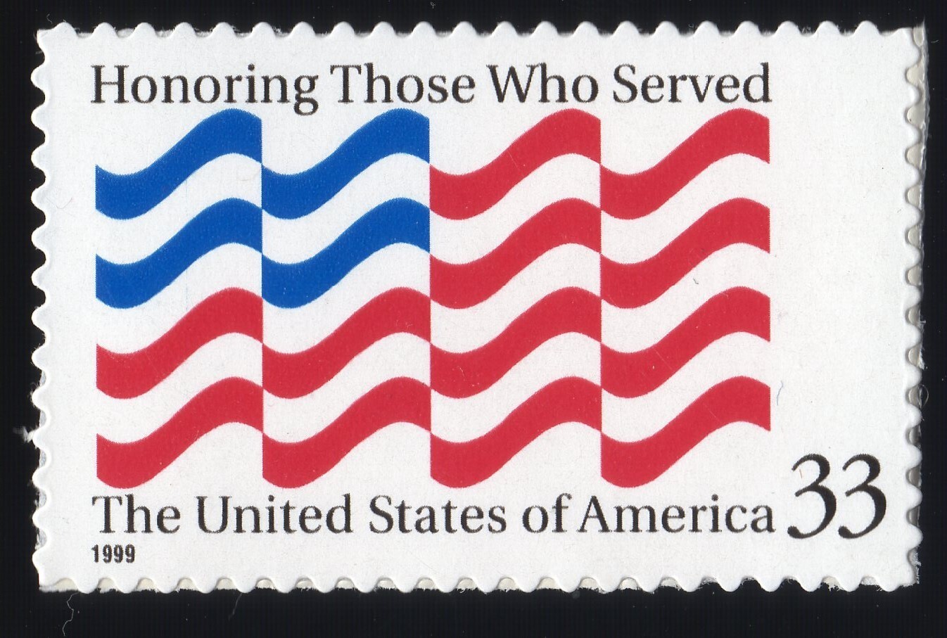 Scott #3331 Honoring Those Who Serve Single 33¢ Stamp - MNH