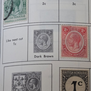 Stamp British Honduras 1913 #75 & 94 used; Postage Due 1923 J1 MH