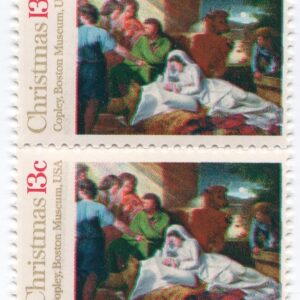 Scott #1701 Nativity (Mary & Joseph) Pair of Stamps - MNH