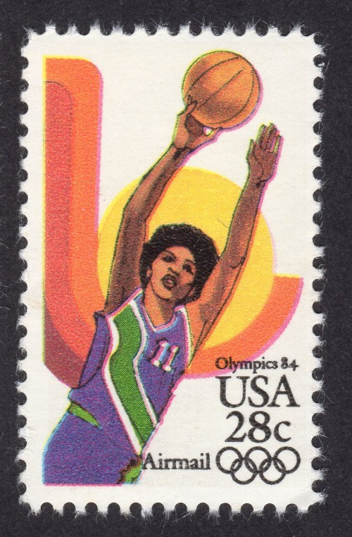 Scott #c103 Basketball Airmail Single Stamp - MNH