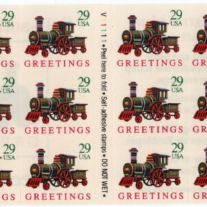Scott #2719a Toy Locomotive (Train) Booklet of 18 Stamps - MNH
