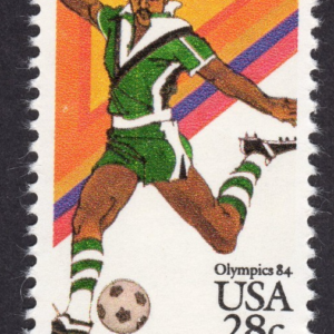 Scott #c104 Soccer Airmail Single Stamp - MNH