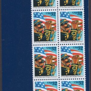 Scott #3153 The Stars And Stripes Block of 10 Flag Stamps - Sealed