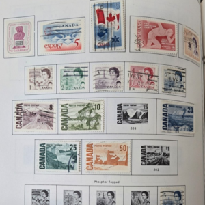 Stamp Canada 1967 #453-458, 461-462, 464-465A, 468-472 used