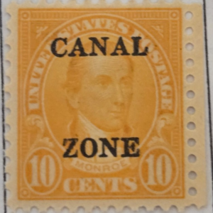 Stamp Canal Zone 1924 #75 MH