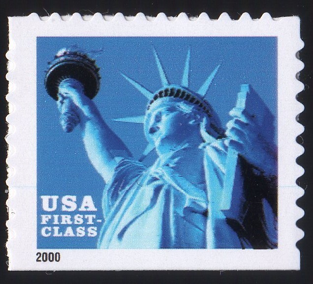 Scott #3451a Statue of Liberty Single Stamp - MNH