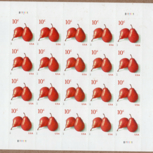 Scott #5178 Red Pears Full Sheet of 20 Stamps - MNH