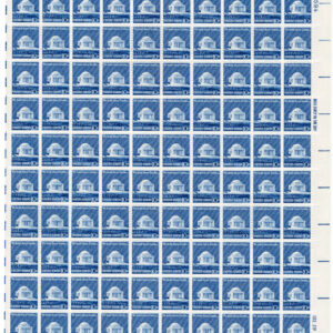 Scott #1510 Jefferson Memorial Sheet of 100 Stamps - MNH