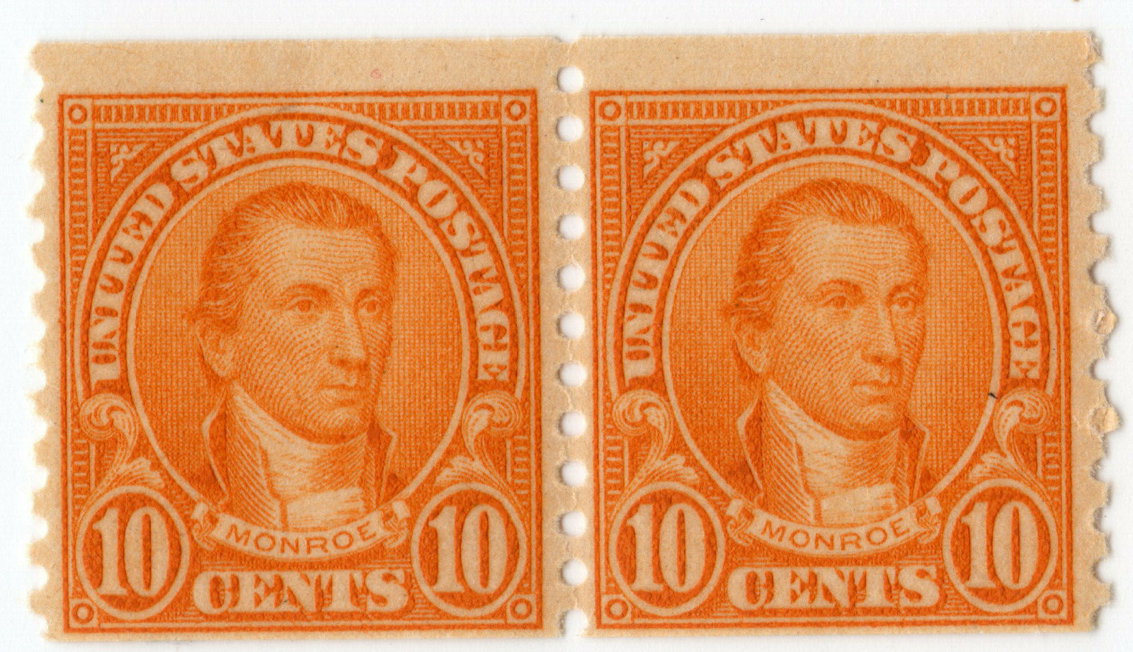 Scott #603 James Monroe Pair of Stamps - MNH
