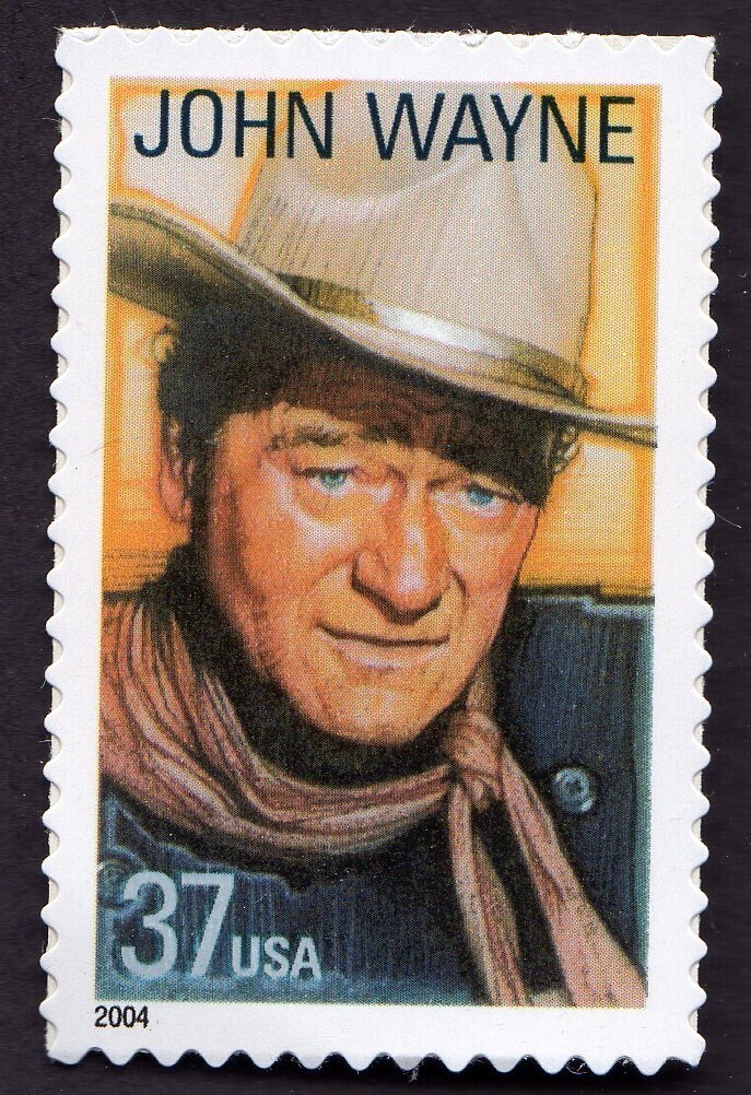 Scott #3876 John Wayne Legends of Hollywood Single Stamp - MNH