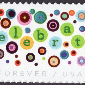 Scott #5434 Celebrate Bubbles Single Forever Stamp - MNH