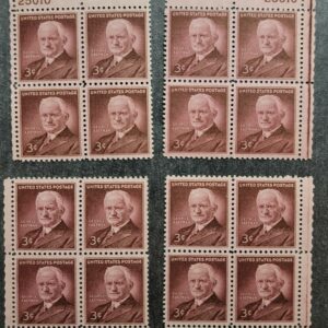 Scott #1062 George Eastman Matched Set(4) Plate Blocks Of 4 Stamps - MNH P#25010