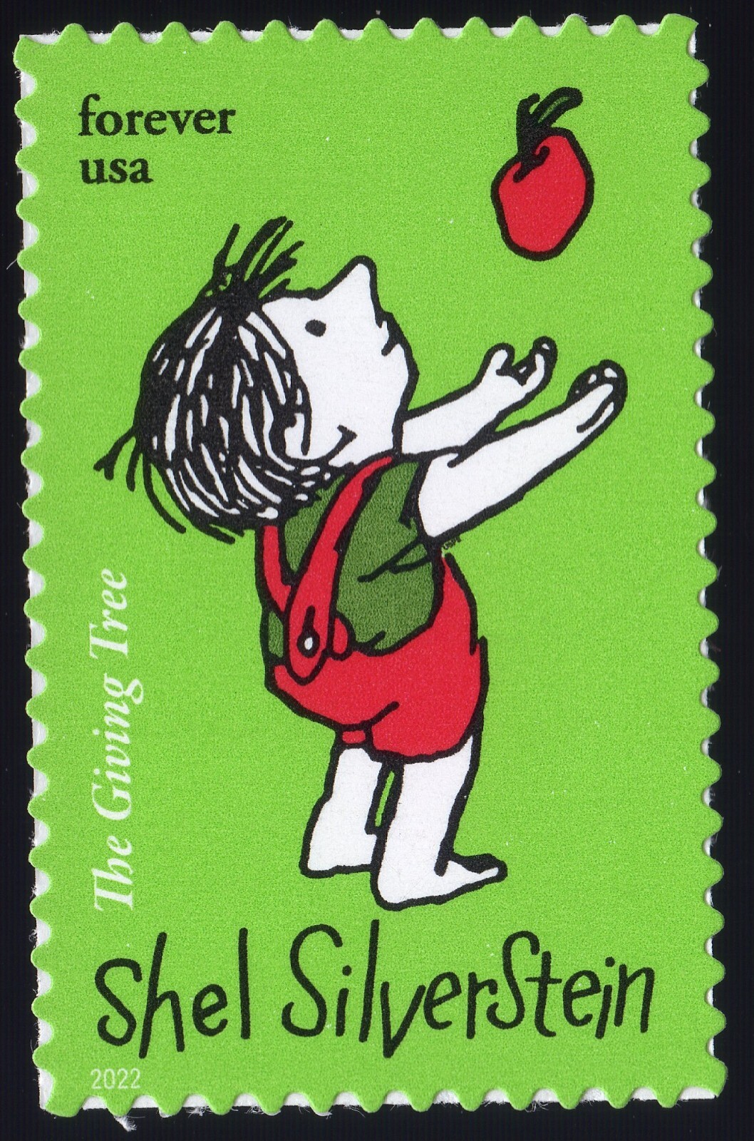 Scott #5683 Shel Silverstein (Giving Tree) Single Forever Stamp - MNH