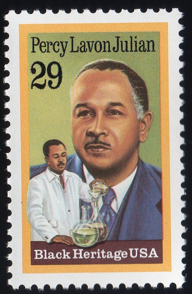 Scott #2746 Percy Lavon Julian (Black Heritage Chemist) Single Stamp - MNH