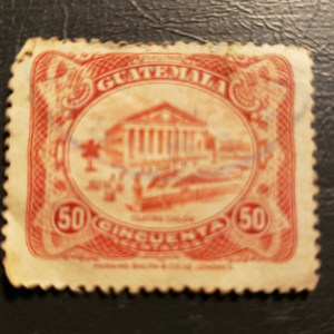 Stamp Latin America Guatemala 1902 1p