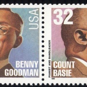 Scott #3099a (3096-99) Big Band Leaders Strip (Block) of 4 Stamps - MNH
