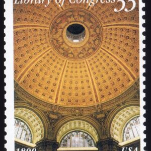 Scott #3390 Library of Congress Single Stamp - MNH