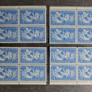 Scott #1123 Fort Duquesne Matched Set (4) Plate Blocks Of 4 Stamps - MNH P#26198