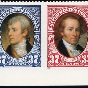 Scott #3856 Lewis & Clark Horizontal Strip (Pair) of Stamps - MNH