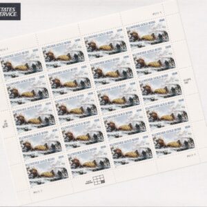 Scott #3235 Klondike Gold Rush Sheet of 20 Stamps - Sealed White