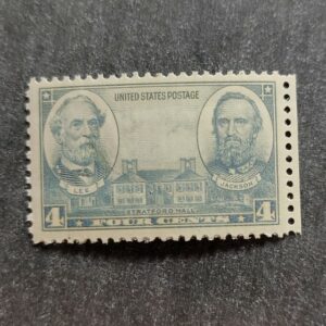 Scott #788 Lee & Jackson (Wilderness, Valley Campaign) Single Stamp - MNH #1