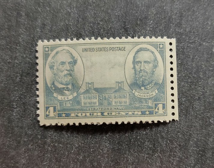 Scott #788 Lee & Jackson (Wilderness, Valley Campaign) Single Stamp - MNH #1
