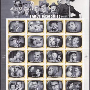 Scott #4414 Early TV Memories Sheet of 20 Stamps - MNH