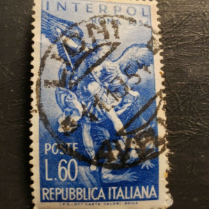 Stamp Europe Italy 1954 60 Lire used