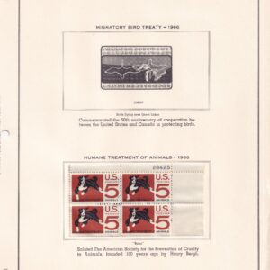 Scott #1307-1321 (2) Plate Block of 4 Stamps - MNH