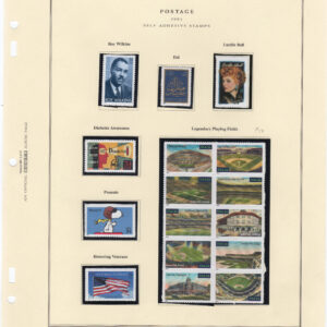 Scott #69 Album Page 6 3501:3503:3507:3508:3519a:3523:3532 (16) Stamps MNH