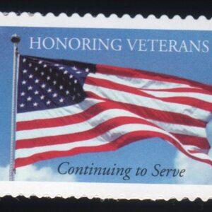 Scott #3508 Honoring Veterans Flag Single Stamp - MNH