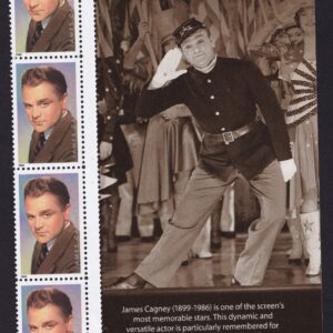 Scott #3329 James Cagney (Legends of Hollywood) Plate Block of 4 Stamps MNH PC#3