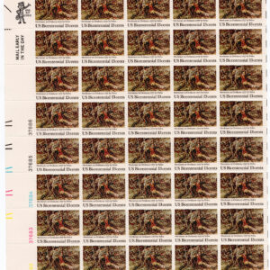 Scott #1722 Battle of Oriskany (Frerick Yohn) Sheet of 40 Stamps - MNH